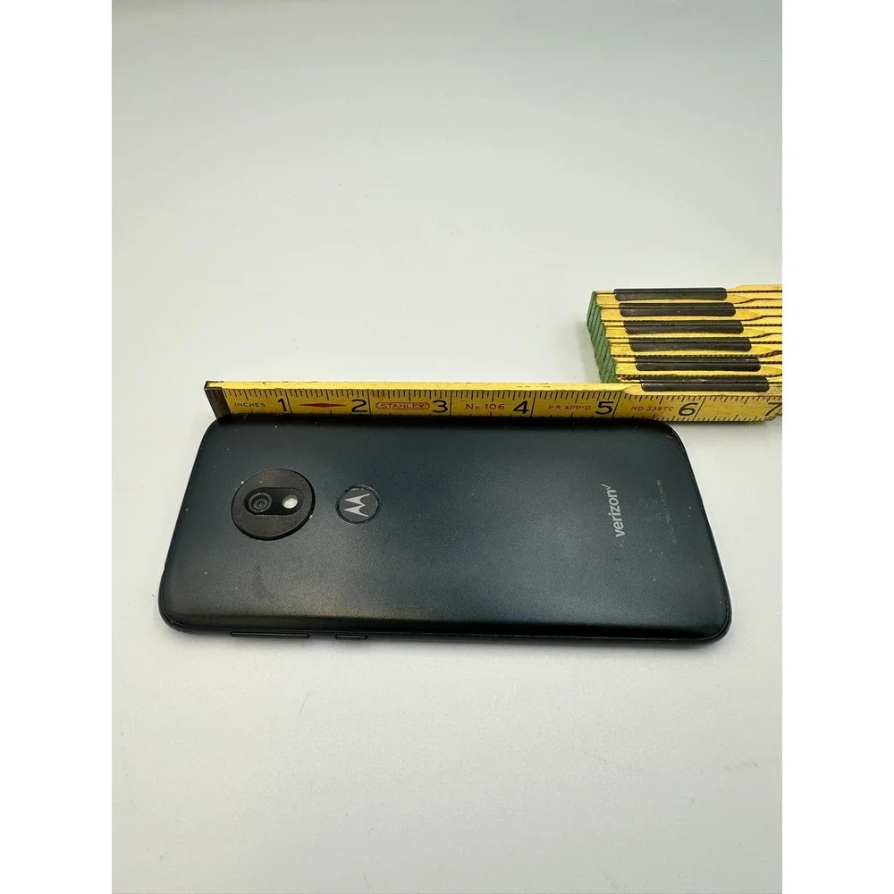 Motorola Moto G7 Play XT1952-3 Verizon Black Cracked Screen For Parts Repair